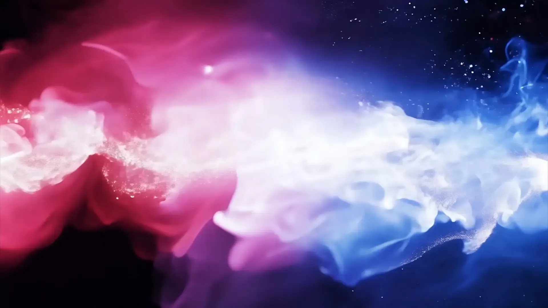 Mesmerizing Pink and Blue Smoke Overlay for Logo Animation